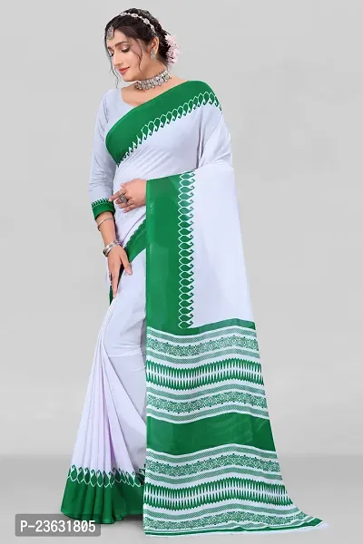 Fancy Georgette Saree with Blouse Piece for Women