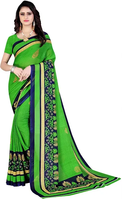 Best Selling Georgette Saree with Blouse piece 