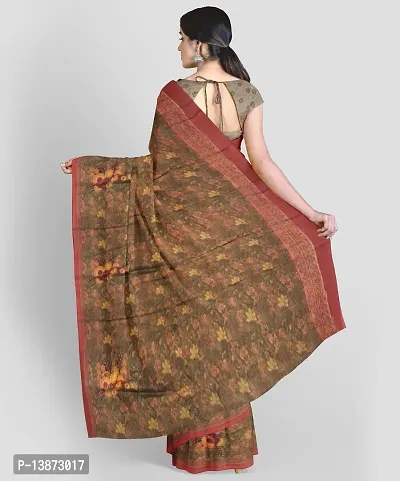 Stylish Chiffon Multicoloured Printed Saree with Blouse piece For Women Pack Of 1-thumb2