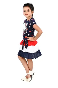 SMUKTAR GARMENTS GIRLS TOP WITH SKIRT-thumb3