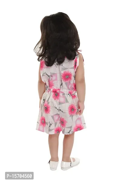 Classic Cotton Printed Jumpsuits For Kids Girls-thumb3