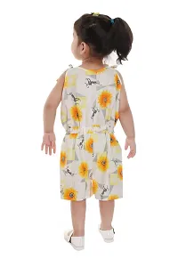 CLASSIC COTTON PRINTED JUMPSUITS FOR KIDS GIRLS-thumb1
