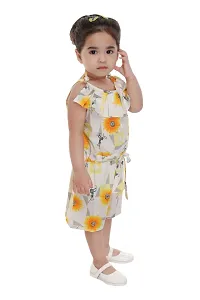 CLASSIC COTTON PRINTED JUMPSUITS FOR KIDS GIRLS-thumb2