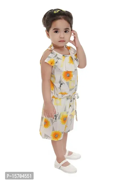 CLASSIC COTTON PRINTED JUMPSUITS FOR KIDS GIRLS-thumb3