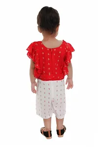 CLASSIC COTTON PRINTED JUMPSUITS FOR KIDS GIRLS-thumb1