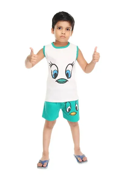 Classic T-Shirts with Shorts for Kids Boys