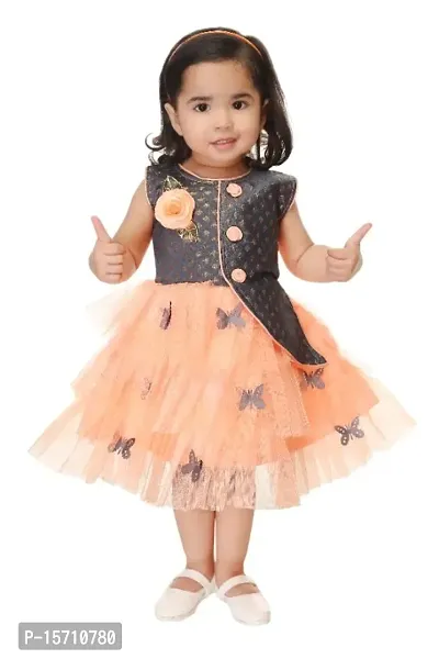 Classic Printed Dresses for Kids Girls