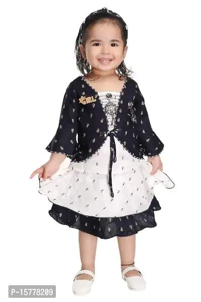BABY GIRLS CASUAL FROCK-thumb0