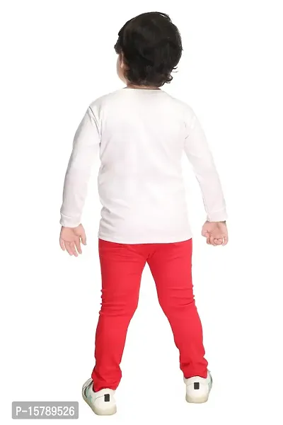 BABY BOYS CASUAL T-SHIRT WITH FULL PANT-thumb3