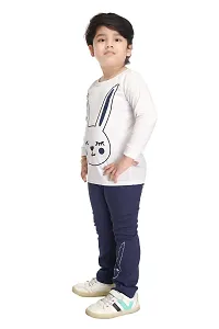 BABY BOYS CASUAL T-SHIRT WITH FULL PANT-thumb1