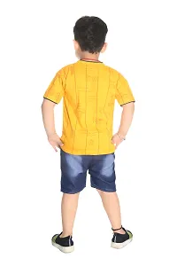 BOYS HALF SLEEVE T-SHIRT WITH HALF PANT-thumb2