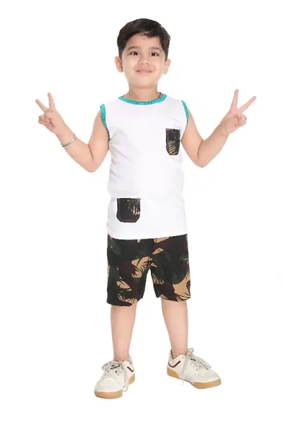 BOYS CASUALT-SHIRT AND PANT