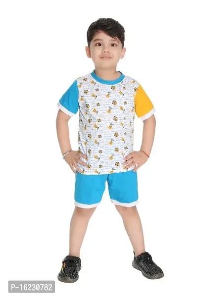 BOYS CASUAL T-SHIRT WITH PANT