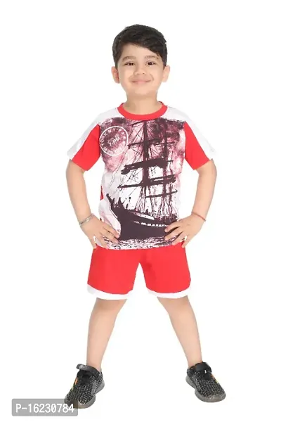 BOYS CASUAL T-SHIRT WITH PANT