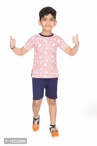 BOYS CASUAL T-SHIRT WITH PANT