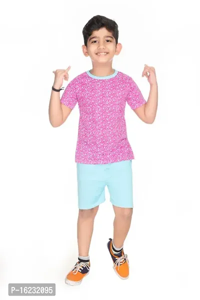 BOYS CASUAL T-SHIRT WITH PANT