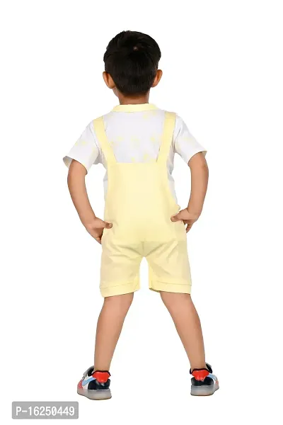 BOYS COTTON DUNGREE AND T-SHIRT-thumb3