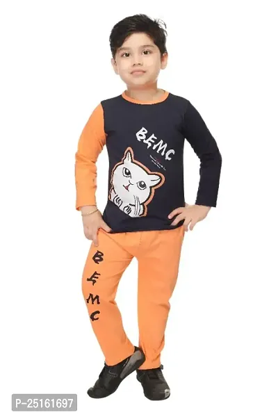 Classic Printed Clothing Set for Kids Boys