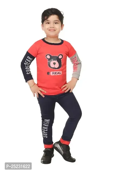 Classic Printed Clothing Sets for Kids Boys