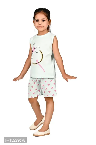 Classic Top With Bottom Set for Kids Girls-thumb4