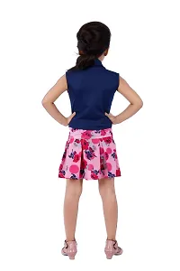 Cute Cotton Funky Top with Bottom Set for Girls-thumb2