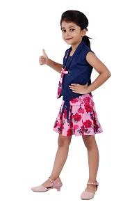 Cute Cotton Funky Top with Bottom Set for Girls-thumb3