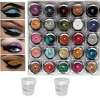 Club Cosmetics Eye Shadow 25 Multi color Glitter Pack of 25-thumb1