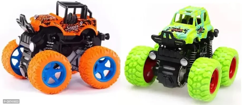 Mini Monster Truck Toy For Kids Girls And Boys Pack Of 2