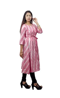 Khusbu textile Women Cotton Anarkali Printed Kurti (S, M, L, XL, XXL, XXXL, XXXXL) Available || Cotton Kurti || Printed Kurti || Kurti For Women (Pink, XX-Large)-thumb2