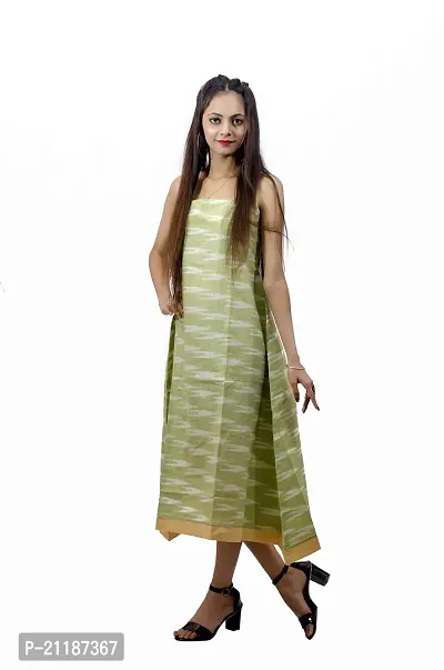 Khusbu Textiles Present Women Cotton (S, M, L,XL, XXL, XXXL, XXXXL) Printed Flared Kurti || Women Kurti || Kurti For Women | Kurti For Girls | Printed Kurti (Green, XXXX-Large)-thumb3