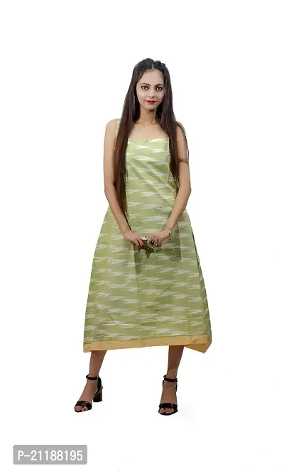 Khusbu Textiles Present Women Cotton (S, M, L,XL, XXL, XXXL, XXXXL) Printed Flared Kurti || Women Kurti || Kurti For Women | Kurti For Girls | Printed Kurti (Green, X-Large)-thumb0