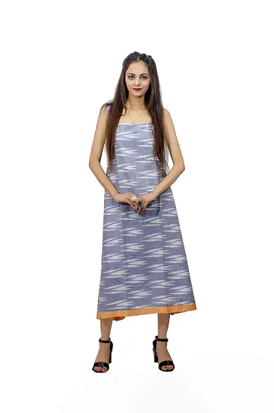 Khusbu Textiles Present Women (S, M, L,XL, XXL, XXXL, XXXXL) Flared Kurti || Women Kurti || Kurti For Women | Kurti For Girls | Kurti (Blue, XXXX-Large)