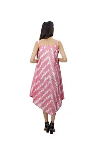 Khusbu Textiles Present Women Cotton (S, M, L,XL, XXL, XXXL, XXXXL) Printed Flared Kurti || Women Kurti || Kurti For Women || Kurti For Girls || Printed Kurti (Pink, X-Large)-thumb1