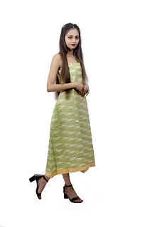 Khusbu Textiles Present Women Cotton (S, M, L,XL, XXL, XXXL, XXXXL) Printed Flared Kurti || Women Kurti || Kurti For Women | Kurti For Girls | Printed Kurti (Green, XX-Large)-thumb1