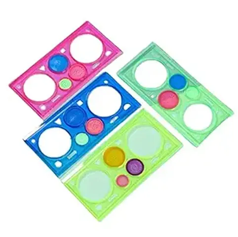 Multifunctional Foldable Scale For Kids-Pack Of 4