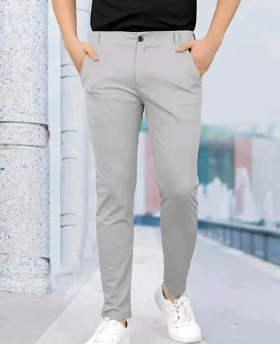 Stylish Polyester Spandex Trousers for Boys 