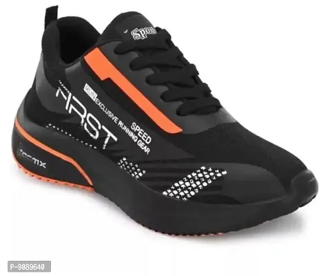 Black Sports Shoes For Men and Boys