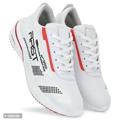White Sports Shoes For Men and Boys-thumb0