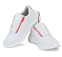 White Sports Shoes For Men and Boys-thumb2