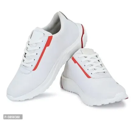 White Sports Shoes For Men and Boys-thumb3