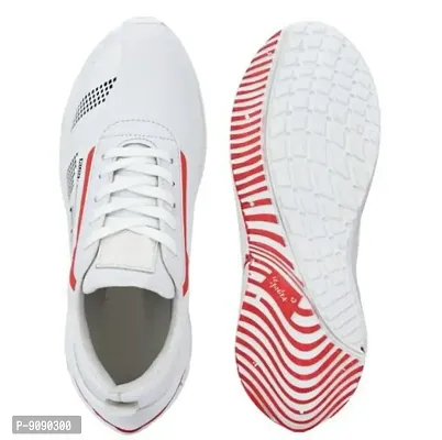 White Sports Shoes For Men and Boys-thumb4