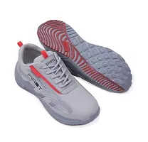 Grey Sports Shoes For Men and Boys-thumb1
