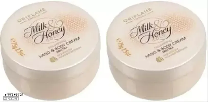 Milk  Honey Gold Nourishing Hand  Body Cream  pack of 2-thumb0