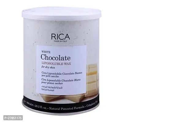 Rica Italy white Chocolate Wax Full Body Hair Removal Cream for Soft  Smooth Skin De-tanning Waxing Formula for Men  Women (800ml)-thumb0