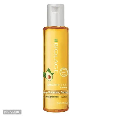 Biolage Smoothproof 6-in-1 Professional Hair Serum for Frizzy Hair |Deep Smoothening With Avocado  Grape Seed Oil | Natural  Vegan (100 ml)