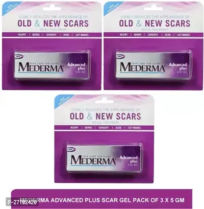 Mederma Advanced Plus Scar Gel, Purple, 30g-thumb0