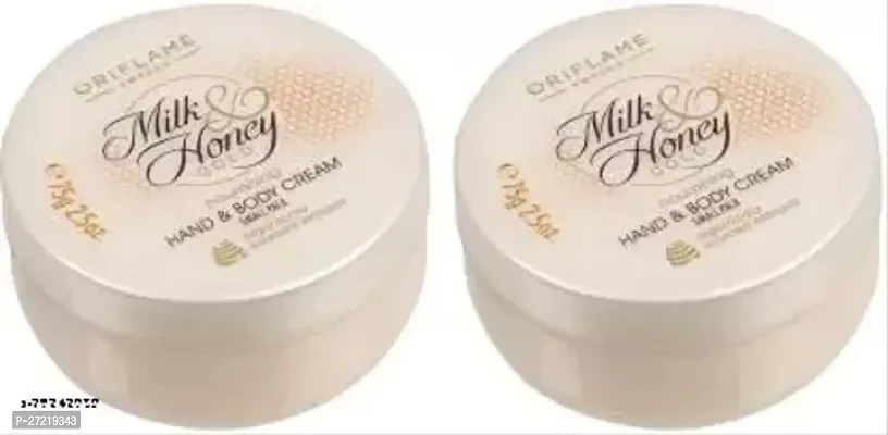 Milk And Honey Gold Nourishing Hand And Body Cream Small Pack - 75gm - Pack Of 2-thumb0