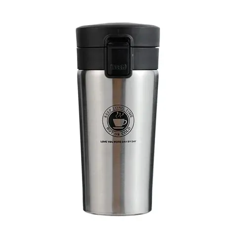 Stainless Steel Thermos Coffee Mug Cup with Lid || Travel Coffee Mug || Insulated Cup for Hot & Cold Drinks || Hot and Cold Temperatures Coffee Mug or Tea Mug