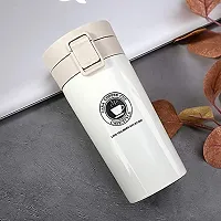 Stainless Steel Thermos Coffee Mug Cup with Lid || Travel Coffee Mug || Insulated Cup for Hot  Cold Drinks || Hot and Cold Temperatures Coffee Mug or Tea Mug (White)-thumb4