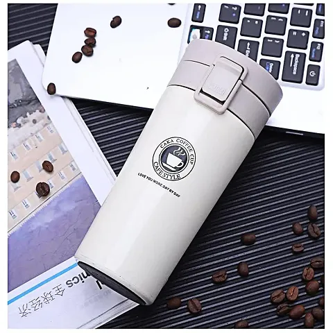 Stainless Steel Thermos Coffee Mug Cup with Lid || Travel Coffee Mug || Insulated Cup for Hot & Cold Drinks || Hot and Cold Temperatures Coffee Mug or Tea Mug